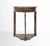 Vintage Semi-Round Empire Style Mahogany Console Table, Italy For Sale - Image 4 of 7
