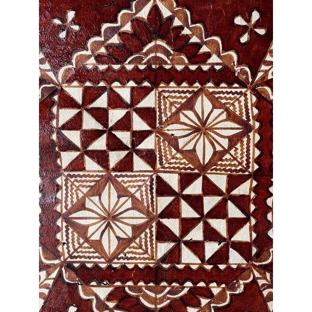 Late 20th Century Tapa Cloth For Sale - Image 9 of 10