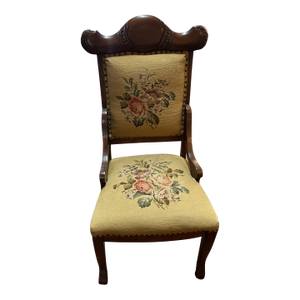 1940s Needlepoint Chair