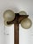 Wood Mid-Century Brutalist Oak Floor Lamp with 4 Spheres from Temde Leuchten, 1970s For Sale - Image 7 of 18