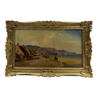 Thomas Pyne, 19th Century English Coastal Landscape Painting For Sale