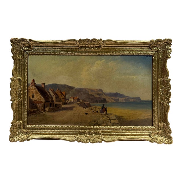 Thomas Pyne, 19th Century English Coastal Landscape Painting For Sale