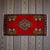 Turkish Vintage Oushak Small Rug 2x3 Hand-Knotted Red Turkish Wool Mat Door Mat Entry Decor For Sale - Image 3 of 14