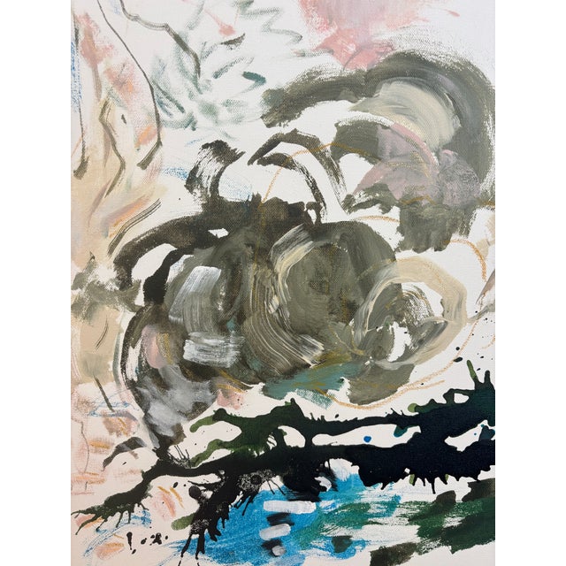 Contemporary Pagham Sea Breeze, Original Painting by Leigh-Anne OBrien For Sale - Image 3 of 4