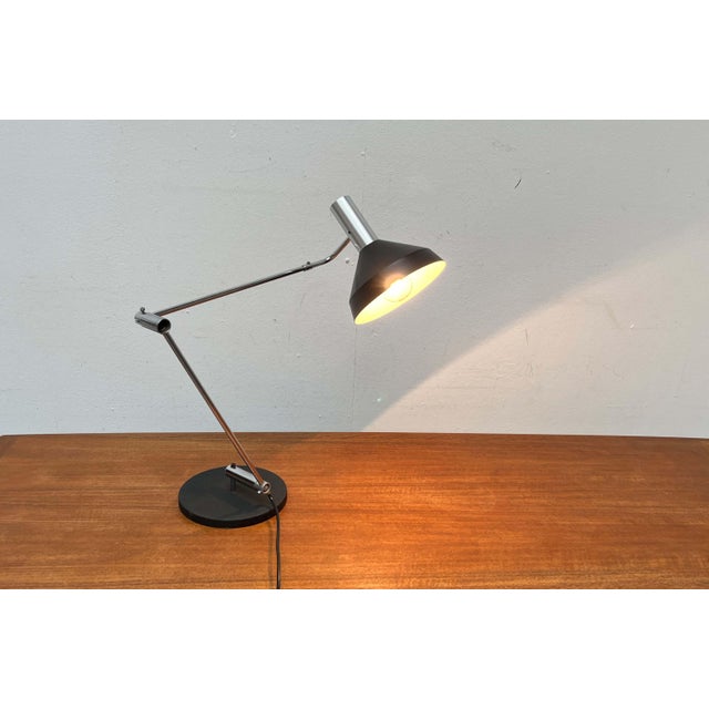 Mid-Century Modern Swiss Type 60 Minimalist Table Lamp by Rosemarie and Rico Baltensweiler for Baltensweiler, 1960s For Sale - Image 18 of 18