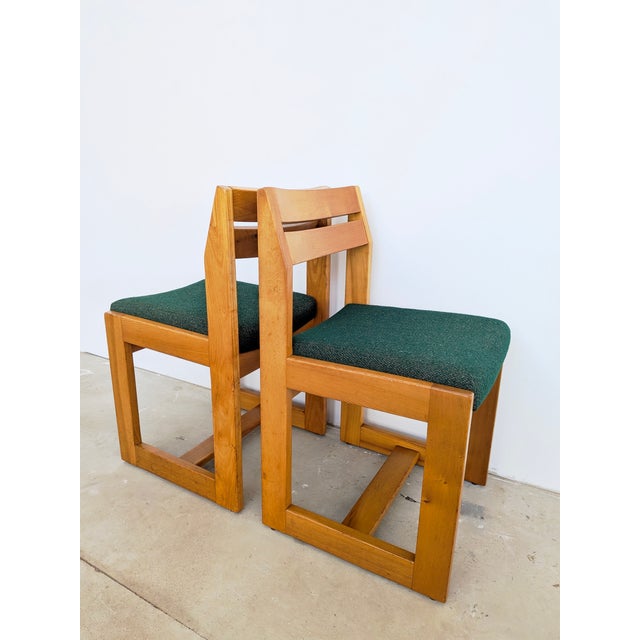 Elm Chairs from Maison Regain, 1970, Set of 4 For Sale - Image 13 of 18