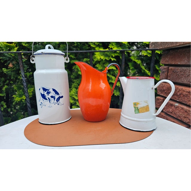 1970s Mid-Century Industrial Jugs, Set of 3 For Sale - Image 5 of 5