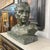 Antique Art Deco Male Bust Sculpture from J. Domisse, 1930s For Sale - Image 9 of 13