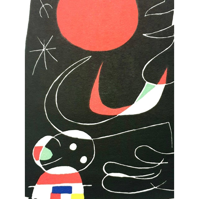 Joan Miro, Night Sky, Lithograph, 1956 For Sale - Image 3 of 7