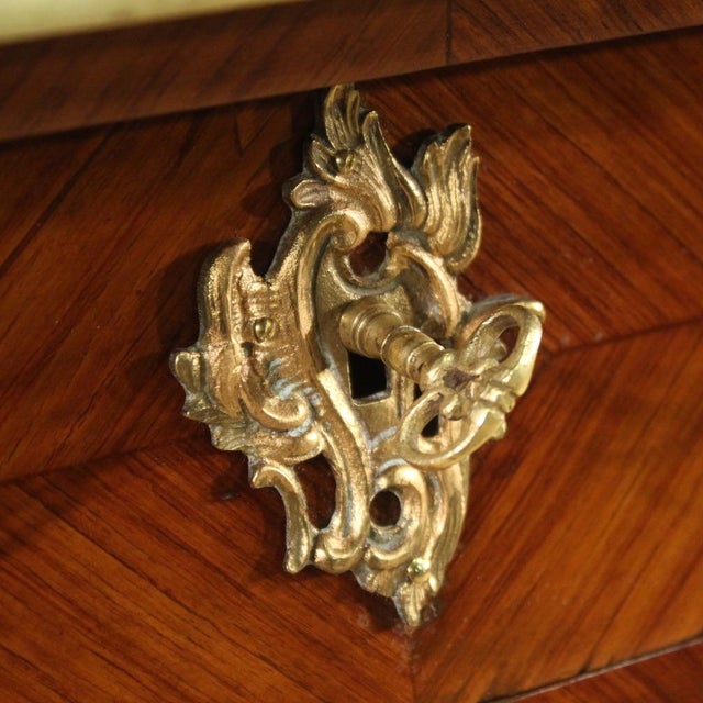 French Louis XV Writing Desk, 1920s For Sale - Image 10 of 13