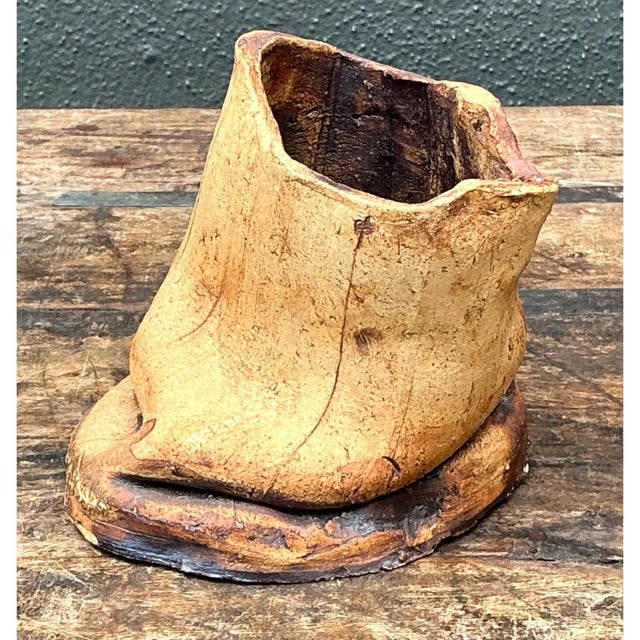 Late 20th Century Vintage Organic Form Ceramic Vase For Sale - Image 5 of 13