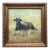Framed Original Painting Cow Landscape Farmhouse Antique Wall Decor For Sale