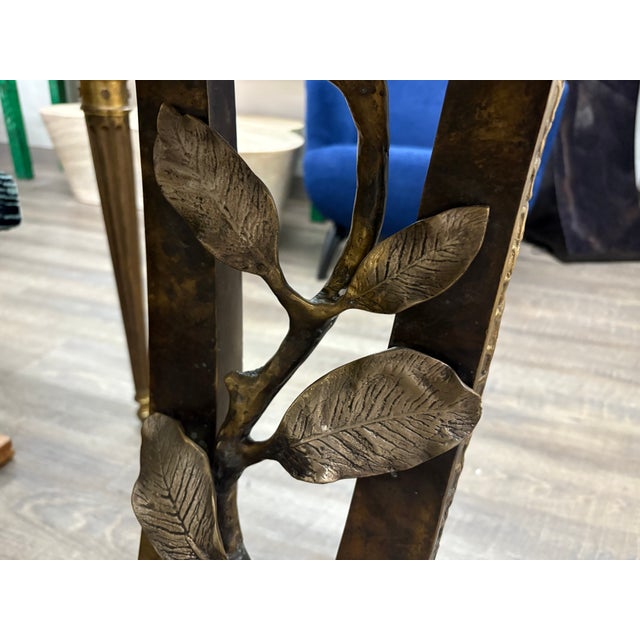 1930s Italian Art Deco Bronze Console Table For Sale - Image 15 of 18