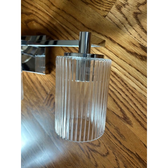 2020s Visual Comfort Generation Lighting Lando 3 Light Vanity Sconce For Sale - Image 5 of 11