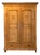 Biedermeier Spruce Farmhouse Cupboard For Sale