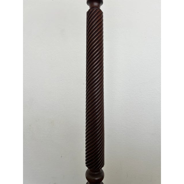 Antique German Barley Twist Hall Tree For Sale In Austin - Image 6 of 11