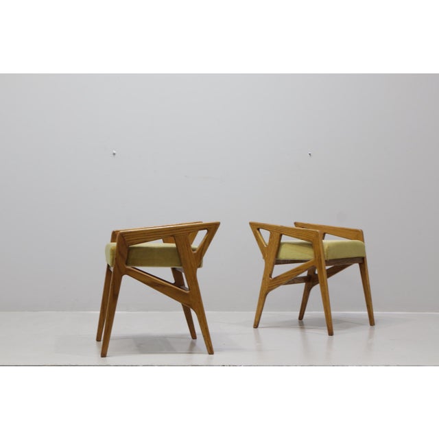 Model 687 Stools by Gio Ponti for Cassina, Italy, 1953, Set of 2 For Sale - Image 6 of 18