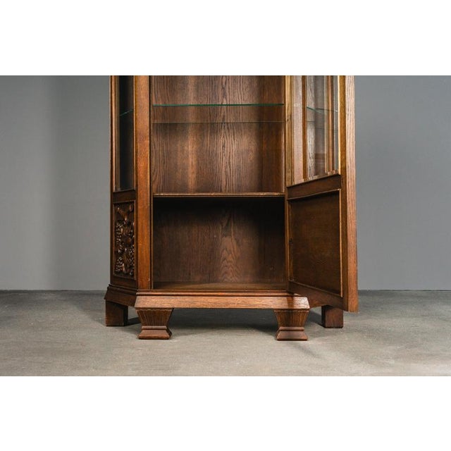 Early 20th Century Art Nouveau Display Cabinet from Möblinger For Sale - Image 11 of 17