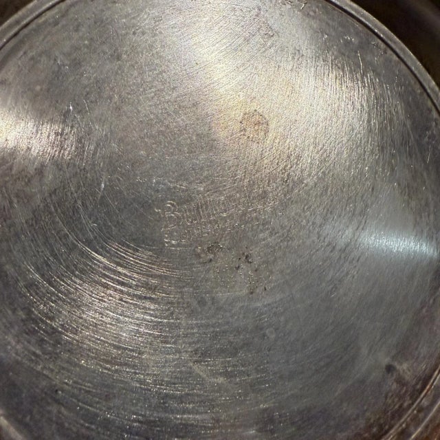 Silver Bullocks Silverplated Bowl, Mid-Century Modern, 10-Inch Diameter, Usa For Sale - Image 8 of 10