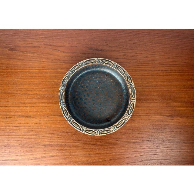 Mid-Century Modern Danish Studio Pottery Bowl from Lovemose, 1960s For Sale - Image 5 of 14