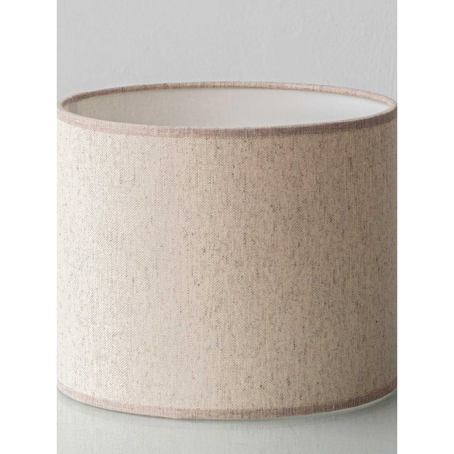 Vintage French Travertine and Chrome Table Lamp by Philippe Barbier, 1960s For Sale - Image 10 of 11