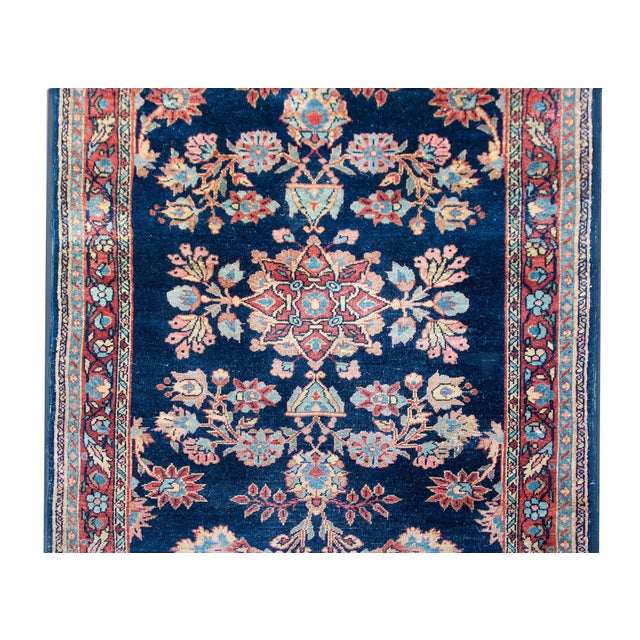Early 20th Century Persian Sarouk Rug For Sale In Chicago - Image 6 of 14