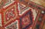 Dramatic Large Scale 20th Century Antique Russian Karabagh Square Rug - 4'1" x 5' For Sale - Image 4 of 18