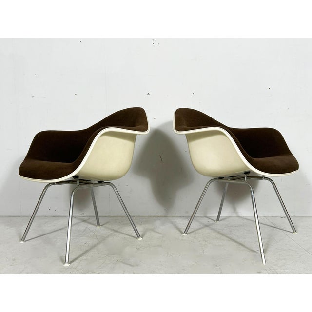Metal Set of Armchairs Model: Dax by Charles and Ray Eames for Vitra For Sale - Image 7 of 18