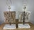 Italian Cast Metal Figural Table Lamps, 1930s Classical Style For Sale - Image 4 of 17