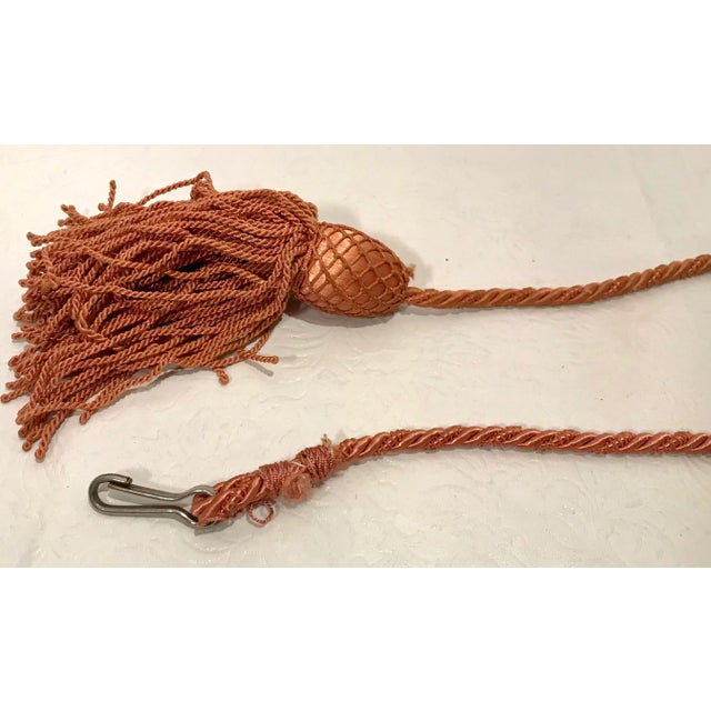 Vintage Tassel tieback from Belgium. Nice color!