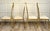 Set of 6 Hollywood Regency Gothic Revival Gilt Dining Chairs With Bouclé Upholstery For Sale - Image 15 of 18