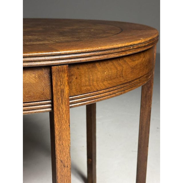 Brown Oak Coffee Table, 1890s For Sale - Image 8 of 18