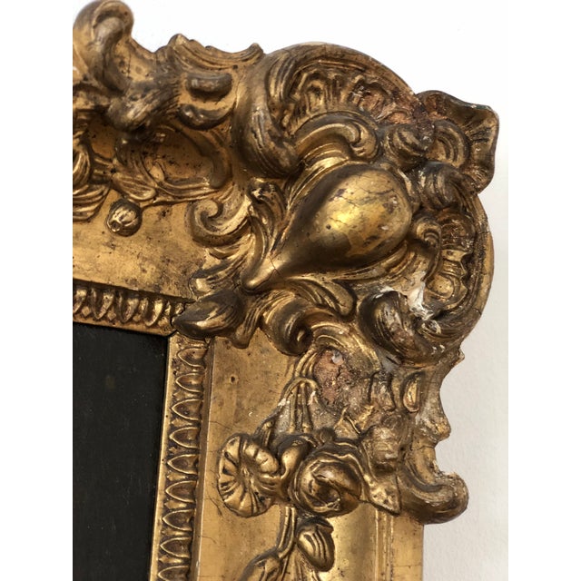 Mid 19th Century Antique Original Gentleman Oil Painting: 19th Century Biedermeier Portrait For Sale - Image 5 of 12