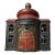 Antique 1892 Kyser & Rex Cast Iron Mechanical Still Bank Presto Building 19th C. For Sale