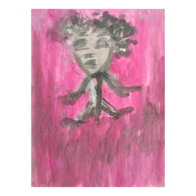 Contempologyc E.M., Fragility, Tempera on Paper, 2020 For Sale