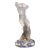 Mid 20th Century Lalique Frosted Art Noveau Crystal Sculpture of a Nude Dancer For Sale