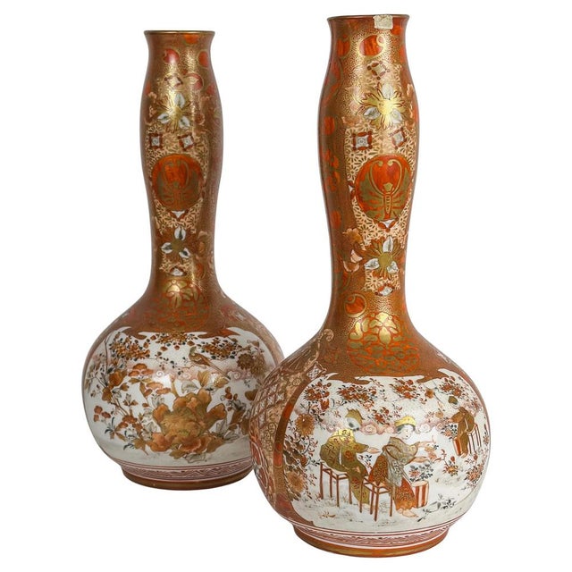 Antique Japanese Vases, 1890, Set of 2 For Sale - Image 13 of 13