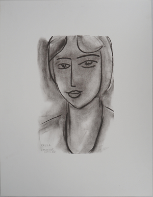 Henri Matisse, Paula, Lithograph