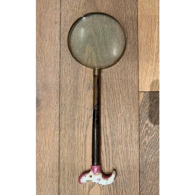 Vintage Early 20th Century Magnifying Glass For Sale - Image 12 of 12