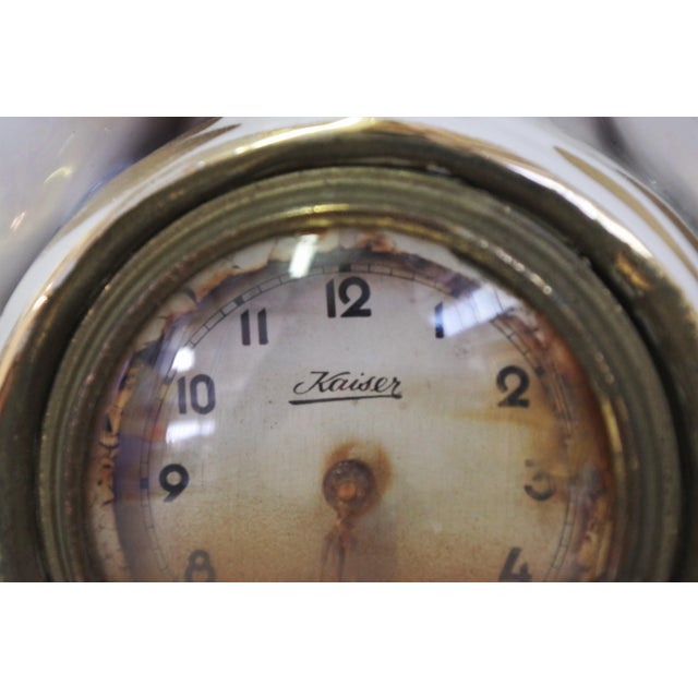 German Kaiser Clock from Cavallino Cornetti, 1950s For Sale - Image 13 of 14