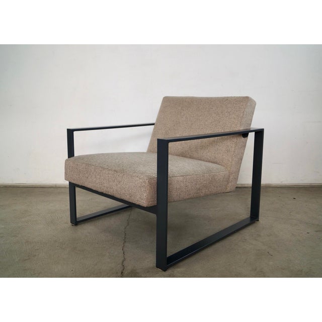 Mid century Modern style lounge chair for sale. This chair has long been discontinued, and was the Specs lounge chair. It...