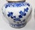 Blue Nanking Porcelain Temple Jars in Blue and White For Sale - Image 8 of 10