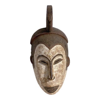 African Igbo Mask Nigeria 20" H For Sale
