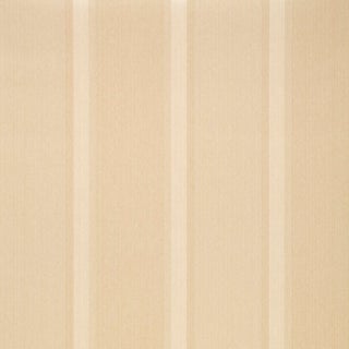 Schumacher X Simply Lucera Stripe Wallpaper in Ivory For Sale