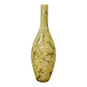 Mid 20th Century Vintage Hand Blown Art Glass Vase