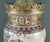 Late 19th Century Satsuma Porcelain and Bronze Oil Lamps, Japan, Set of 2 For Sale - Image 15 of 18