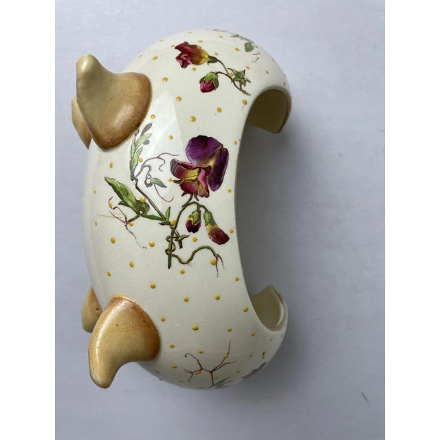 Ceramic Earthenware Bowl for Luneville For Sale - Image 7 of 11