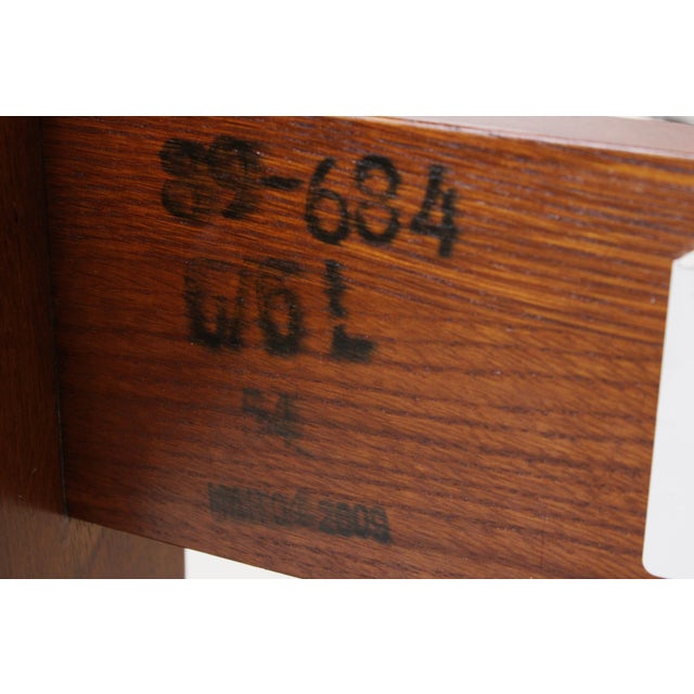 Stickley Mission Oak King Size Spindle Prairie Bed For Sale - Image 18 of 18