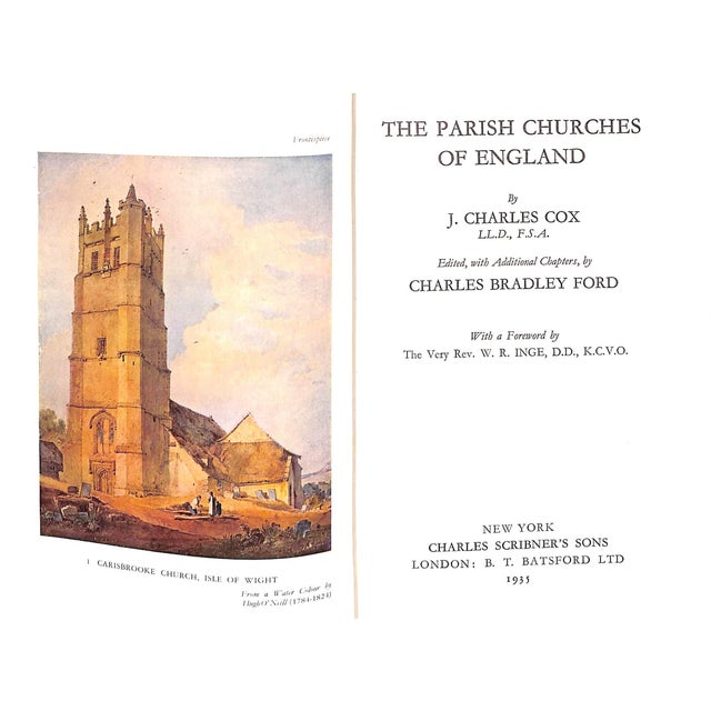 "Parish Churches of England" 1935 Cox, J. Charles For Sale - Image 4 of 10