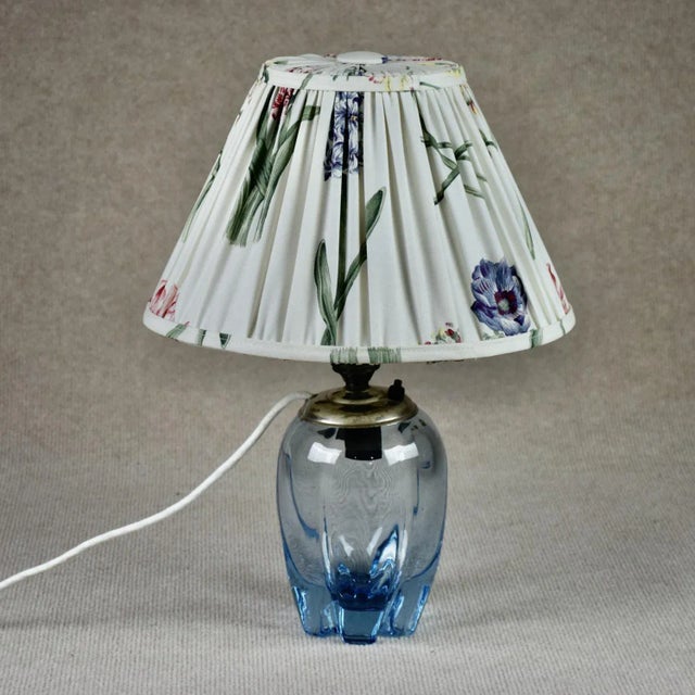 Table Lamp by Vicke Lindstrand for Orrefors, Sweden, 1940s For Sale - Image 9 of 9